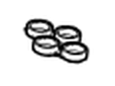 Chevy 12676587 GASKET,CAMSHAFT POSITION ACTUATOR SOLENOID VALVE(QUAD-SEAL)(PART OF 13)
