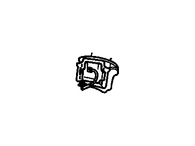 GM 16750400 Driver Inflator Module