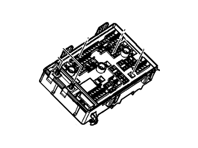 GMC 84794653 BLOCK,ENGINE WIRING HARNESS JUNCTION(INCLUDES 3,4,10,11)