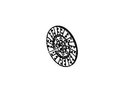 Chevy Corvette Clutch Disc - 12570808