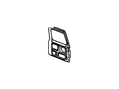 GM 15591358 Door, Rear, Passenger Side