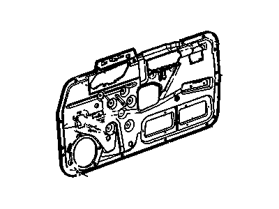 GMC 15686453 Door Trim Panel