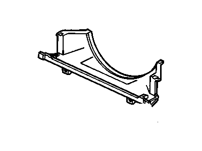 Oldsmobile 15602558 Lower Shroud