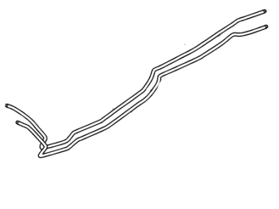 Chevy 15817515 PIPE,TRANS FLUID COOLER OUTLET(FROM QUICK CONNECT TO TRANS)(INCLUDES 2)(WHEN USED ON TRUCKS BUILT 2003 & PRIOR ALSO REQUIRE POINT# 15817514)