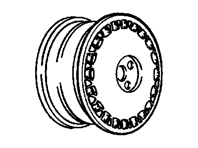 1995 Cadillac Fleetwood Spare Wheel - 12517948