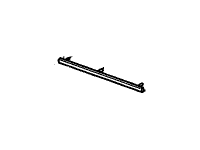Cadillac 12529570 Upper Molding