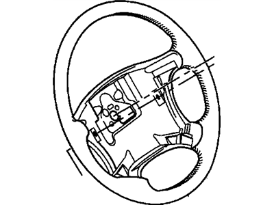 Oldsmobile Aurora Steering Wheel - 16760594