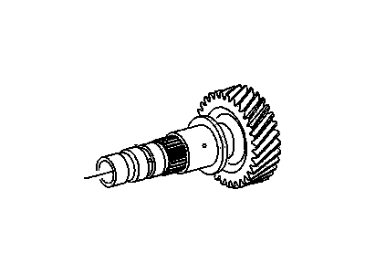 GM 93321353 Shaft, Transmission Countershaft