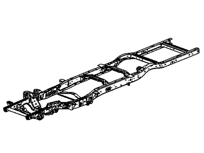 GMC 22847159 FRAME,CHASSIS(INCLUDES 2-24)(ON 09 AND PRIOR SWAP TRANS CROSSMEMBER OR BUY NEW)
