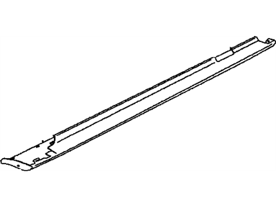 Saturn 21112468 Rocker Molding
