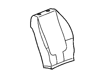 Chevy 15800989 COVER,PASSENGER SEAT BACK(NEUTRAL)