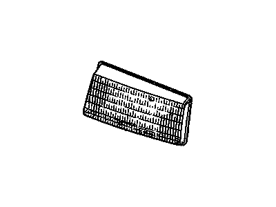 Cadillac 16515641 Lens