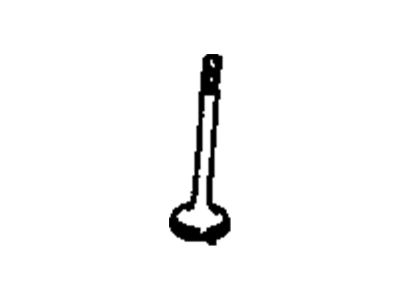Chevy 6263778 Exhaust Valve
