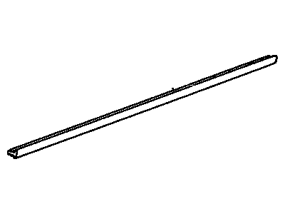 GM 10103279 Windshield Trim, Black