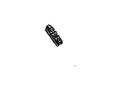 Cadillac 25970547 SWITCH,DOOR LOCK & SIDE WINDOW(PART OF 16)(ARGENT)