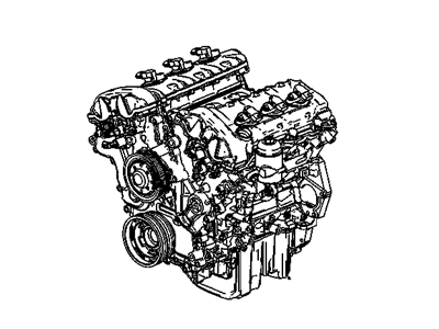 Cadillac 12617612 Engine