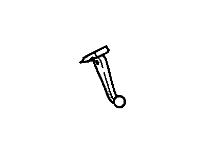 Pontiac 90203834 Mirror Bracket