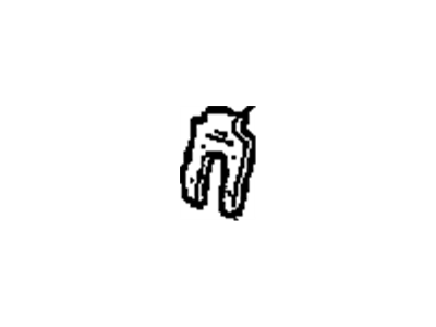 Pontiac 92056483 RETAINER,REAR BRAKE HOSE(0.785)