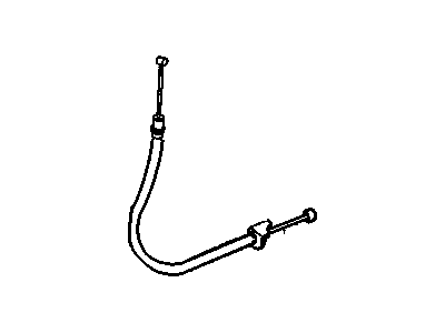 2003 Chevy S10 Parking Brake Cable - 15174789