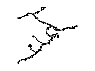 Chevy 15208803 HARNESS,CHASSIS REAR WIRING(INCLUDES 1,3,4,7)(IT MAY BLACK ENAMEL NECESSARY TO ADD LENGTH AT 2-WAY RED EVAP EMISSION CANISTER VENT VALVE CONNECTOR.)