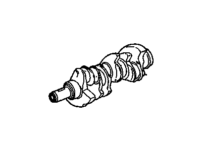 Pontiac Crankshaft - 25519733