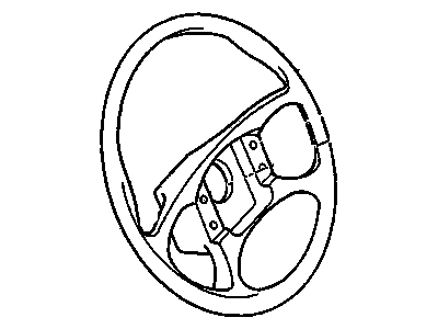 Pontiac Sunbird Steering Wheel - 16750201