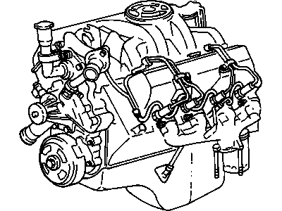 Chevy 88894130 Engine