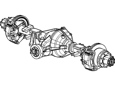 GMC 25988441 Axle Assembly