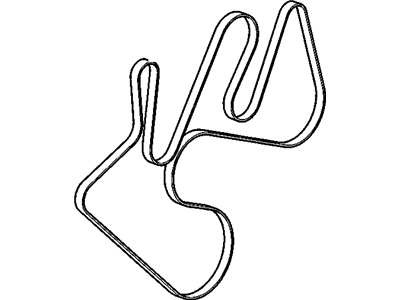 Chevy Silverado 3500 Drive Belt - 97223131