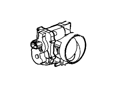 GM 12596575 Throttle Body