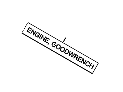 Oldsmobile 12458123 Engine