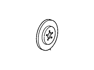 1992 Buick Regal Brake Disc - 18017537