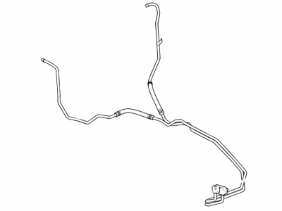 Chevy Colorado Automatic Transmission Oil Cooler Line - 84601961
