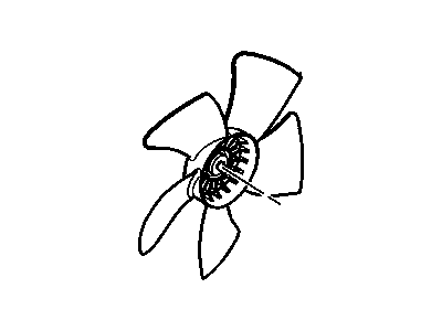 Cadillac 21999692 BLADE,ENGINE COOLING FAN