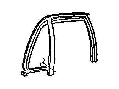 Buick 12371638 Window Frame