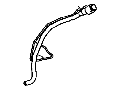 Chevy Monte Carlo Fuel Filler Hose - 10295393