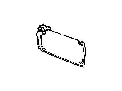 GMC 23447619 SUNSHADE,(INCLUDES 21,22,24,25)(INSTALL 0.10)(0.2 KGS)(16.070)