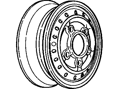1992 Chevy Cavalier Spare Wheel - 12353211