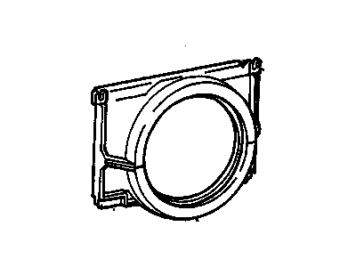 1984 Chevy P30 Fan Shroud - 15560274