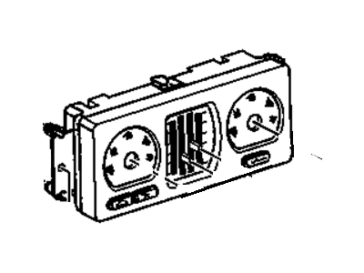 Chevy 15845093 Dash Control Unit