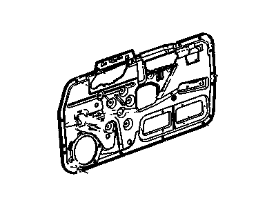 GMC 15022217 Door Trim Panel