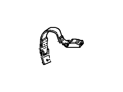 Pontiac 12504421 Buckle
