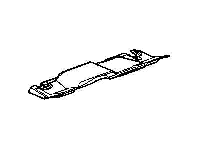 Saturn 22817858 INSULATOR,REAR COMPARTMENT FLOOR PANEL