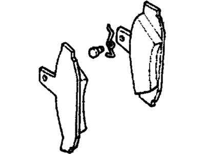1996 Chevy Caprice Brake Pad - 18021521