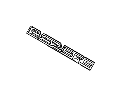 Buick 20662035 Nameplate