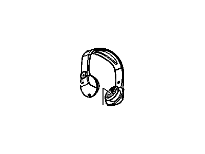 GM 19419586 Headphone, Rear Seat