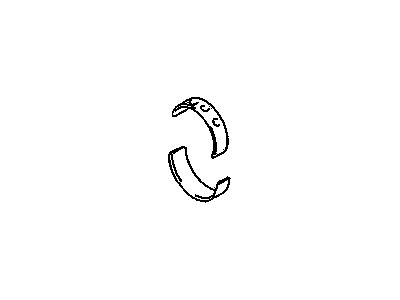 1999 Chevy Tracker Crankshaft Thrust Washer Set - 91176975
