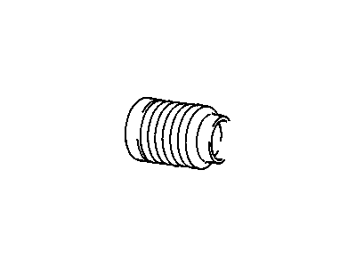 Chevy Metro Air Intake Coupling - 96061660
