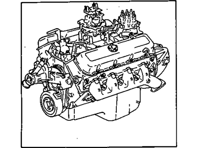 Chevy 12518298 Short Block