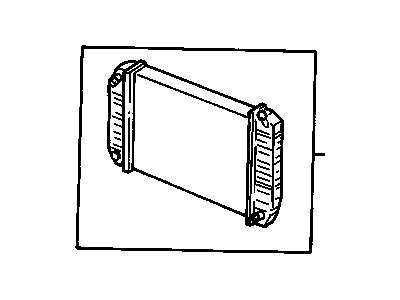 Pontiac 6000 Radiator - 52458689